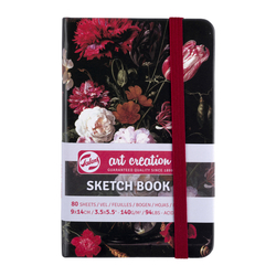 Royal Talens Art Creation - sketch book - skicák v pevné vazbě - Flowers - různé rozměry