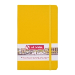 Royal Talens Art Creation - sketch book - skicák v pevné vazbě - GOLDEN YELLOW - 4 formáty