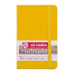 Royal Talens Art Creation - sketch book - skicák v pevné vazbě - GOLDEN YELLOW - 4 formáty