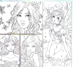 SAKUEMS 2 - Natural Enchantment 2018 - coloring book - Emilie Jarrige