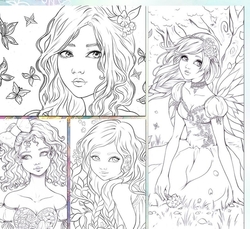 SAKUEMS 2 - Natural Enchantment 2018 - coloring book - Emilie Jarrige