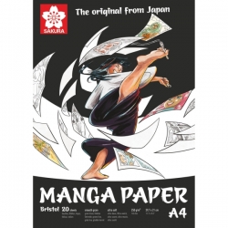 Sakura MANGA skicák - lepený na krátké straně (250g/m2, 20 listů) - různé velikosti