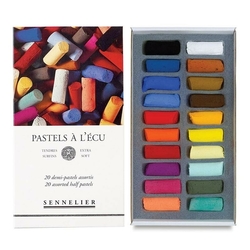 SENNELIER - extra umělecké suché pastely - sada 20 ks