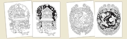 Serendipity Coloring Book - R.J.Hampson