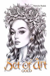 Set of Art  GOLD- colouring set - Mariola Budek 