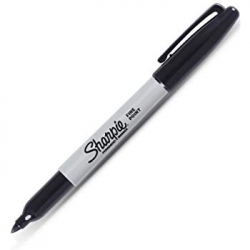 Sharpie permanent marker - permanentní fix - jednotlivé barvy