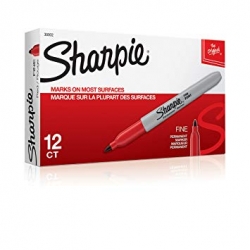 Sharpie permanent marker - permanentní fix - jednotlivé barvy