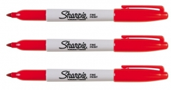 Sharpie permanent marker - permanentní fix - jednotlivé barvy