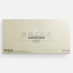 ShinHan Professional KOREAN COLOR - tradiční korejské barvy v tubě - sada 18  x 20 ml