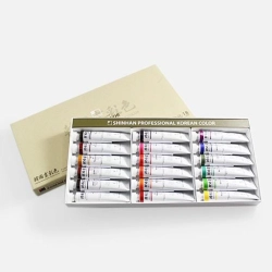 ShinHan Professional KOREAN COLOR - tradiční korejské barvy v tubě - sada 18  x 20 ml