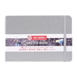 Royal Talens Art Creation - sketch book - skicák v pevné vazbě - STŘÍBRNÁ- 5 formátů