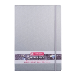 Royal Talens Art Creation - sketch book - skicák v pevné vazbě - STŘÍBRNÁ- 5 formátů