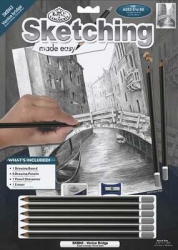 Sketching Made Easy - VENICE (Benátky) - skicování obrázků