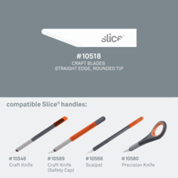 SLICE SKU 10518 - náhradní čepele pro nožík - NIKOL - 4 kusy