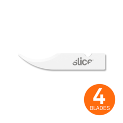 SLICE SKU 10537 - náhradní čepele pro nožík - NIKOL - 4 kusy (zaoblené špičky)