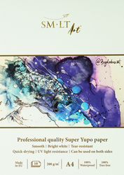 SM-LT Professional quality  - Super Yupo drawing pad (200 g/m2, 10 listů, A4)