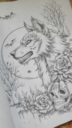 Spirits of Halloween: Santa Muerte - Coloring Book- Max Brenner