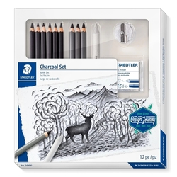 Staedtler - Charcoal - sada pro kresbu 12 KS