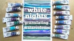 St. Petersburg Nevskaya Palitra - WHITE NIGHTS - Bílé noci - akvarelové barvy - jednotlivé tuby 10 ml - různé varianty