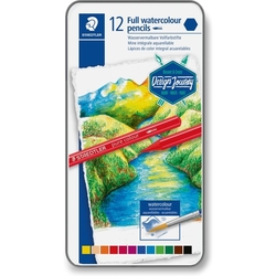 STAEDTLER Design Journey Full watercolour pencils - akvarelové pastelky v laku - sada 12 ks