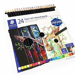 STAEDTLER Design Journey Super Soft pencils - extra měkké pastelky - sada 24 ks