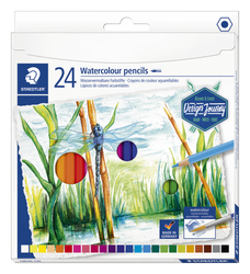 STAEDTLER Design Journey Watercolour pencils - akvarelové pastelky - sada 24 ks
