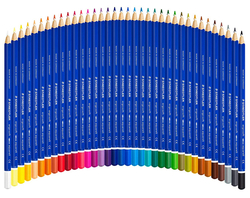 STAEDTLER Ergo Soft AQUARELL - akvarelové pastelky - sada 36 ks