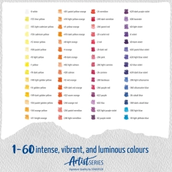 STAEDTLER Mars Lumograph 104 - akvarelové pastelky - sada 120 barev
