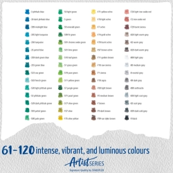 STAEDTLER Mars Lumograph 104 - akvarelové pastelky - sada 120 barev