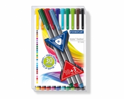 STAEDTLER Triplus 334 - linery 10+3 barev