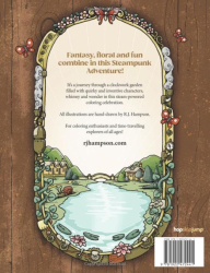 Steampunk Revival Coloring Book - R.J. Hampson