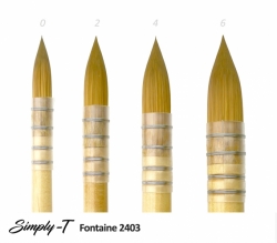 Štětec Simply-T Fontaine 2403 - quill