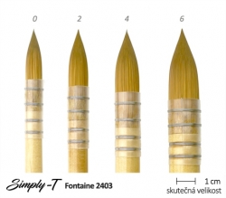 Štětec Simply-T Fontaine - quill