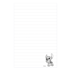 Colorino Stitch Gold - zápisník s gumičkou - A5 (80 g, 80 stránek, linkovaný)