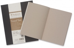 STRATHMORE 400 Toned Tan - Art journal (118 g/m2, 56 listů) - měkká vazba