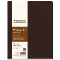 STRATHMORE Watercolor - Art Book (300 g/m2, 24 listů), 21,6 x 27,9 cm