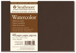 STRATHMORE Watercolor - Art Book (300 g/m2, 48 listů), 14 x 21,6 cm