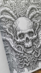 Surreal Halloween Coloring Book- Max Brenner 