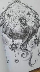 Surreal Halloween Coloring Book- Max Brenner 