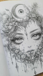 Surreal Halloween Coloring Book- Max Brenner 