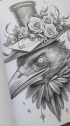 Surreal Halloween Coloring Book- Max Brenner 
