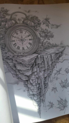 Surrealism Autumn Coloring Book- Max Brenner
