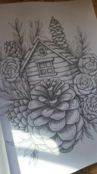 Surrealism Autumn Coloring Book- Max Brenner
