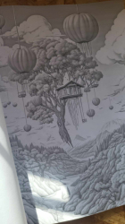 Surrealism Autumn Coloring Book- Max Brenner