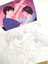 Temperature of Love - Zipcy coloring book - KOREA