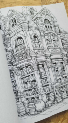 The Enchanted Library: A Coloring Book for Writers and Bookworms
