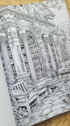 The Enchanted Library: A Coloring Book for Writers and Bookworms