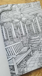 The Enchanted Library: A Coloring Book for Writers and Bookworms