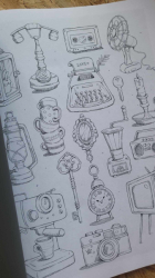 Tiny Magical Illustrations Practice Coloring Book