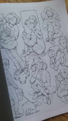 Tiny Magical Illustrations Practice Coloring Book